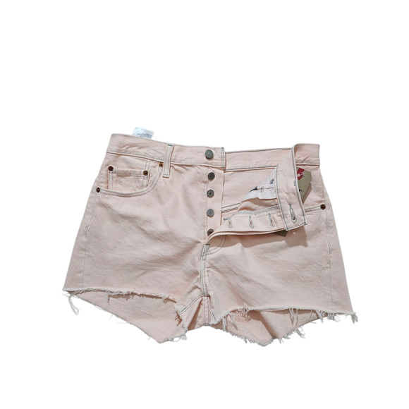 Levi's Pink Jean Shorts for Women - Picture 6 of 16